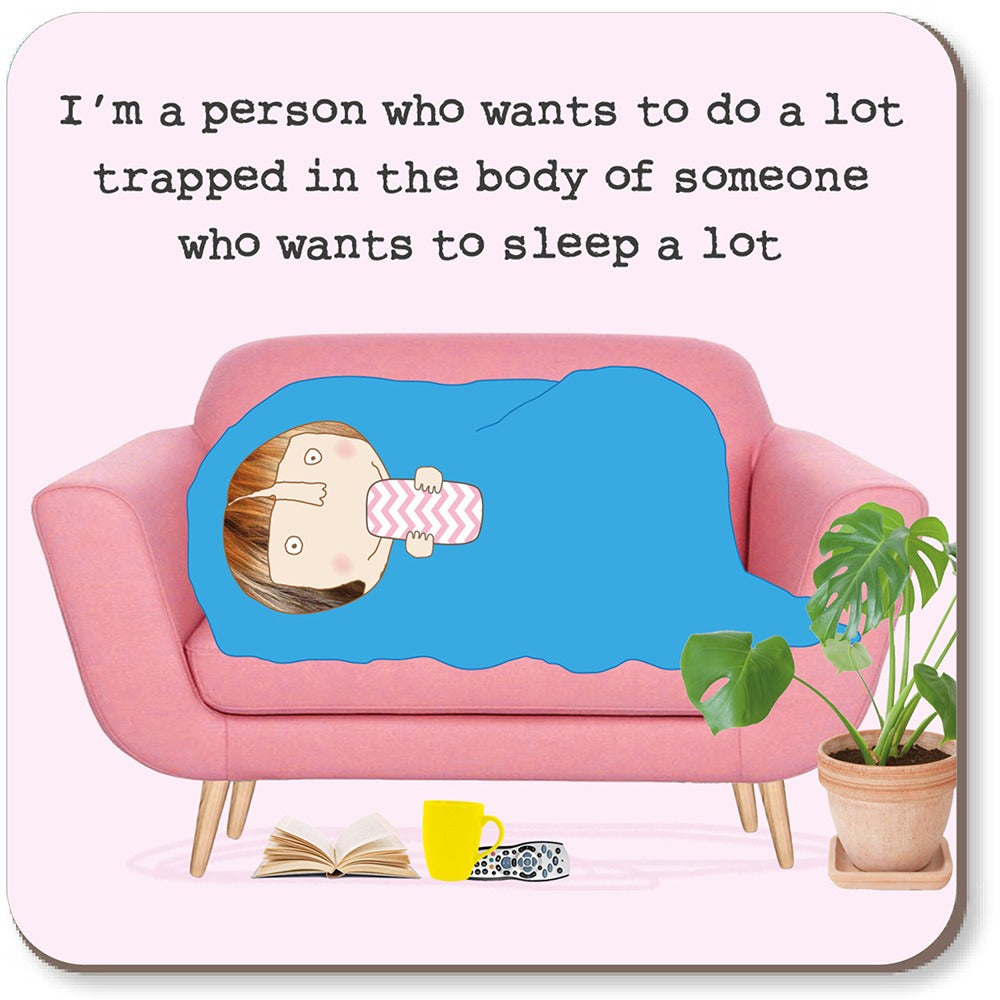 Sleep Alot Coaster By RosieMadeAThing