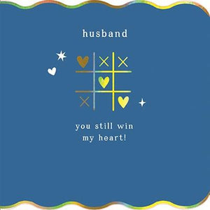 Husband You Still Have My Heart! Blank Card
