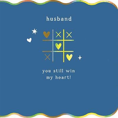 Husband You Still Have My Heart! Blank Card
