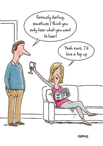 I’d Love A Top Up Humour Birthday Card