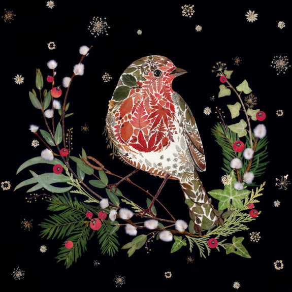 Winter Robin Pack Of 8 Christmas Cards