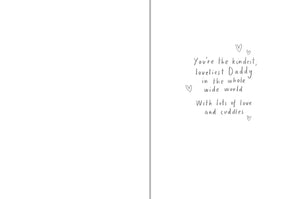 Brilliant Daddy  Christmas Card
