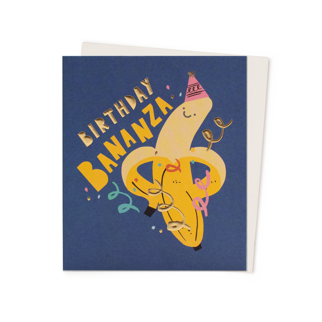 Birthday Bananza Banana Birthday Card