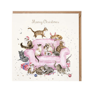 Meowy Christmas Card by Wrendale