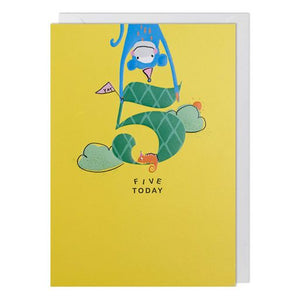 5 Today Birthday Card
