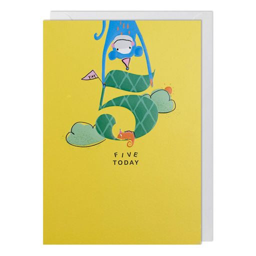 5 Today Birthday Card