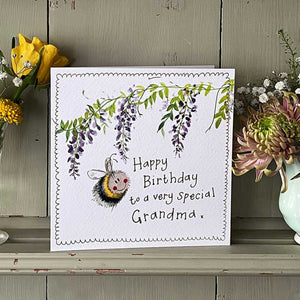 Special Grandma Birthday Card by Alex Clark