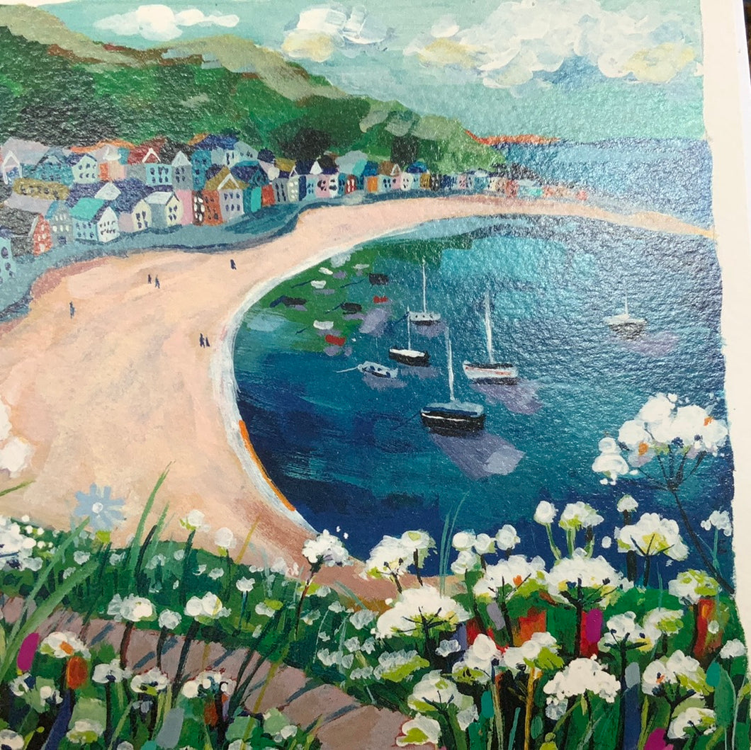 Beach Cove Blank Card