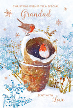 Load image into Gallery viewer, Grandad Robin Christmas Card
