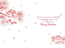 Load image into Gallery viewer, Auntie &amp; Uncle Robin Christmas Card
