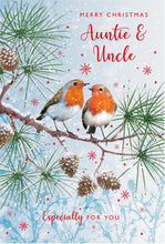 Load image into Gallery viewer, Auntie &amp; Uncle Robin Christmas Card
