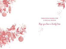 Load image into Gallery viewer, Special Friend Robin Christmas Card
