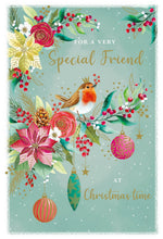 Load image into Gallery viewer, Special Friend Robin Christmas Card
