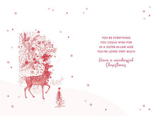 Load image into Gallery viewer, Sister-in-Law Deer Christmas Card
