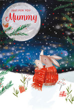 Load image into Gallery viewer, Mummy Bunny Christmas Card
