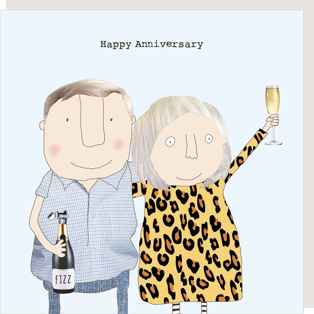 ‘Happy Anniversary ’ Anniversary Card By RosieMadeAThing