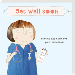 Get Well Soon Card By RosieMadeAThing