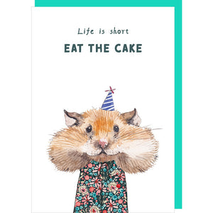 Eat Cake Card By RosieMadeAThing