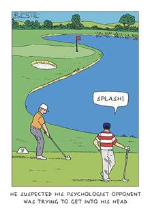 Golf Blank Birthday Card