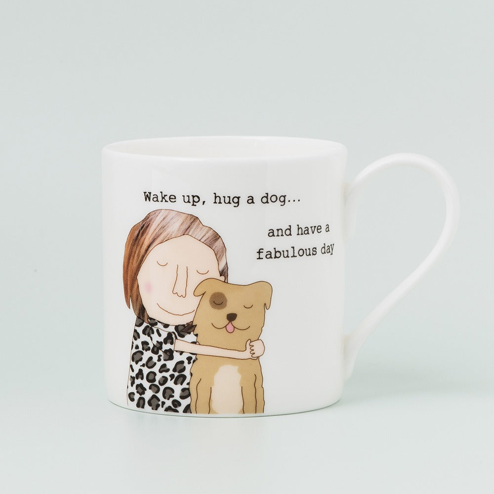 Hug A Dog Mug By RosieMadeAThing