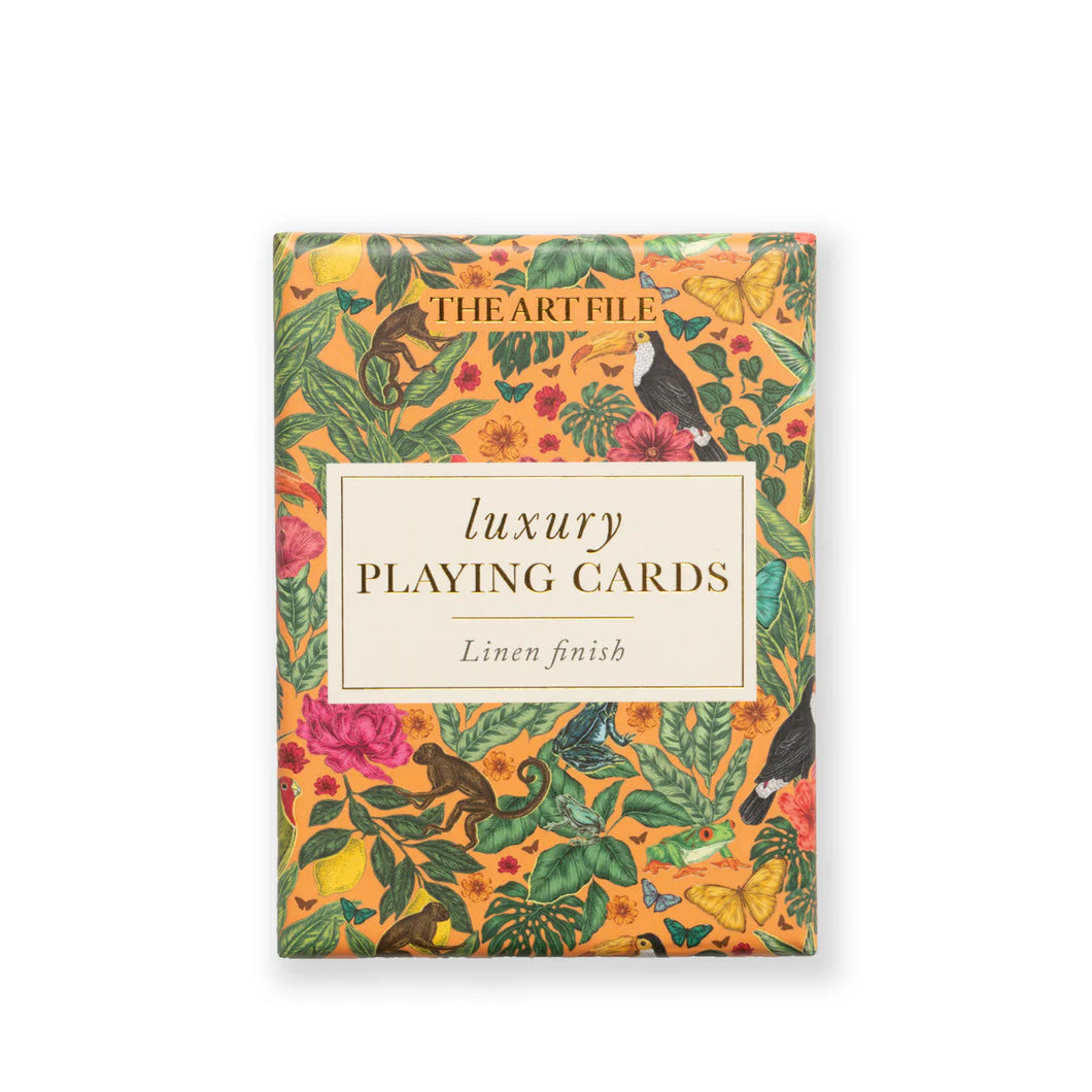 Tropical Animals Luxury Playing Cards