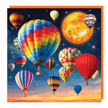 Load image into Gallery viewer, Hot Air Balloons Lenticular 3D Blank Card
