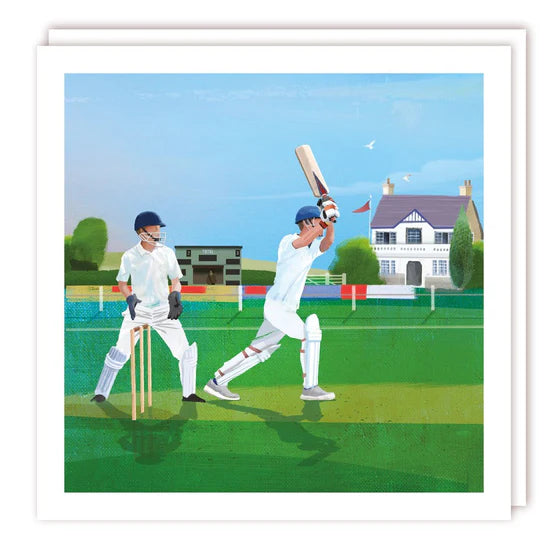 Cricket Blank Card