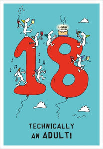 18th Birthday Card