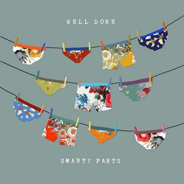 Well Done Smarty Pants Blank Card