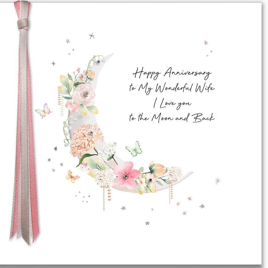 Wife Anniversary Blank Card