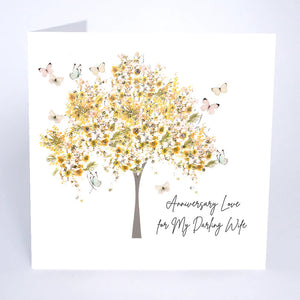 Wife Anniversary Blank Card