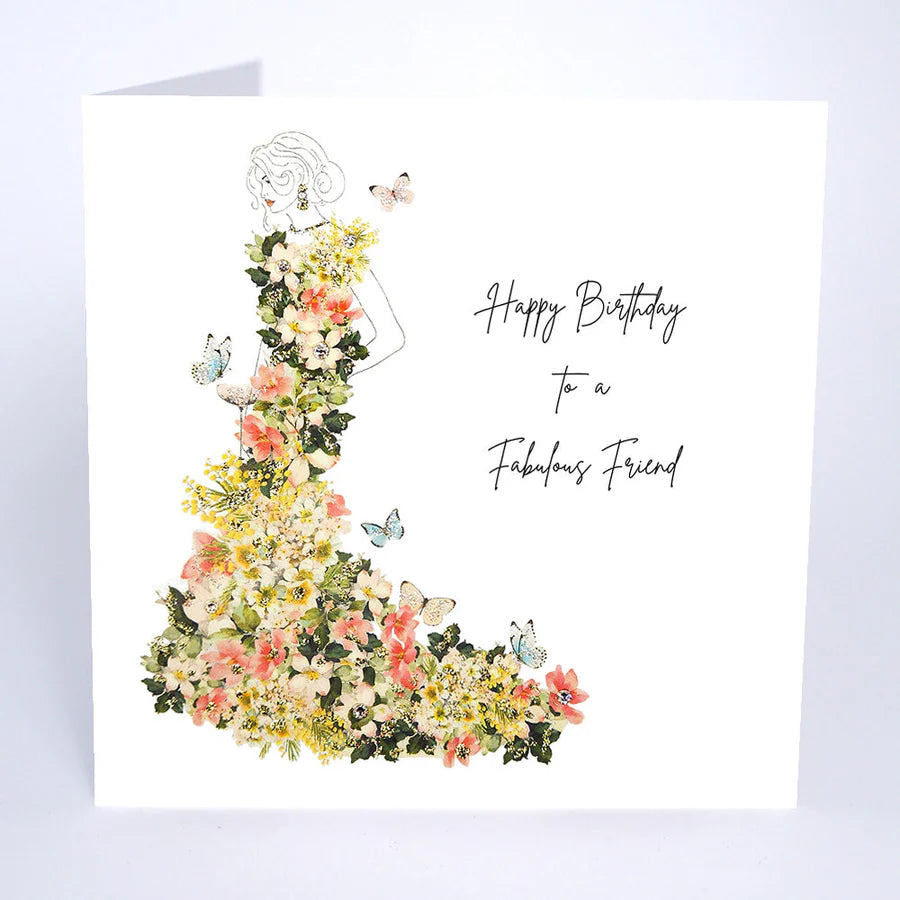 Fabulous Friend Blank Birthday Card