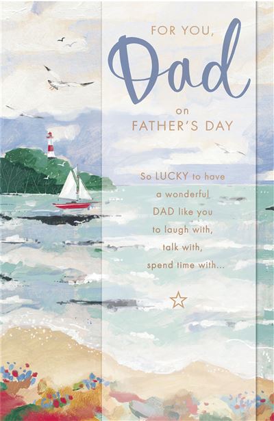 For You Dad on Father’s Day Card