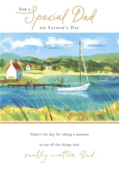 For a Special Dad on Father’s Day Card