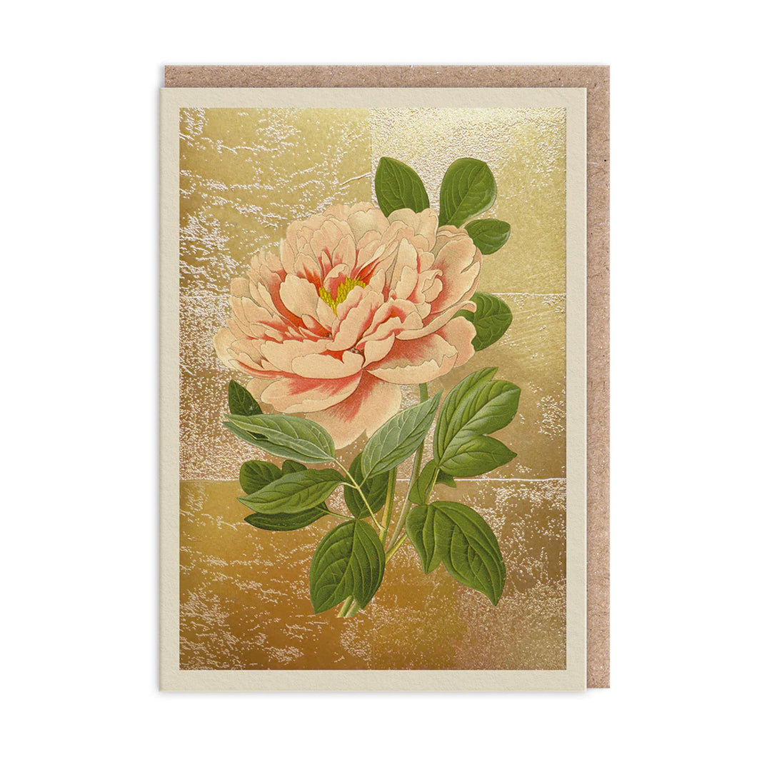 Tree Peony Greeting Card