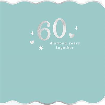 Diamond 60th Wedding Anniversary Card