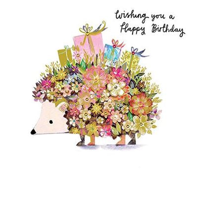Hedgehog Birthday Card