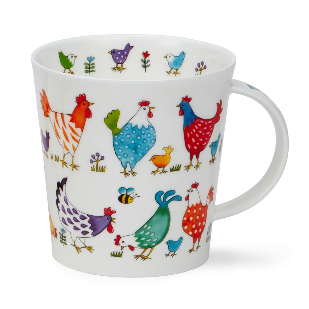 Bright Bunch Chicken Cair Mug By Dunoon
