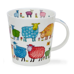 Bright Bunch Sheep Cair Mug By Dunoon