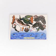 Load image into Gallery viewer, Seabirds 3D Pop Up Wooden Postcard

