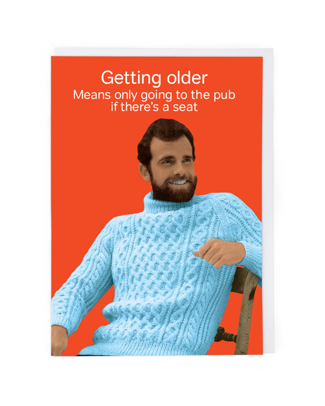 Getting Older Blank Card