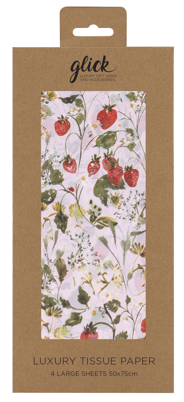 Strawberry Patch Tissue Paper