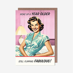 Flipping Fabulous! Birthday Card