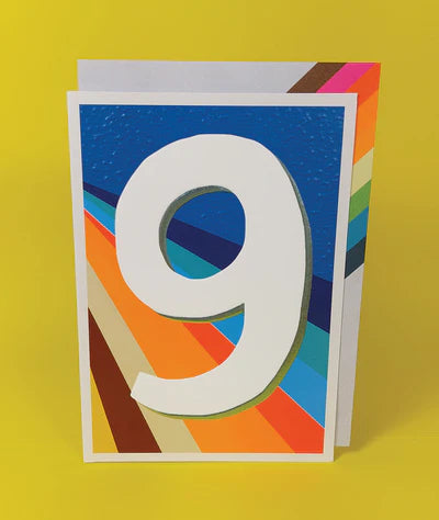9th Birthday Card