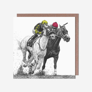 Horse Racing Card