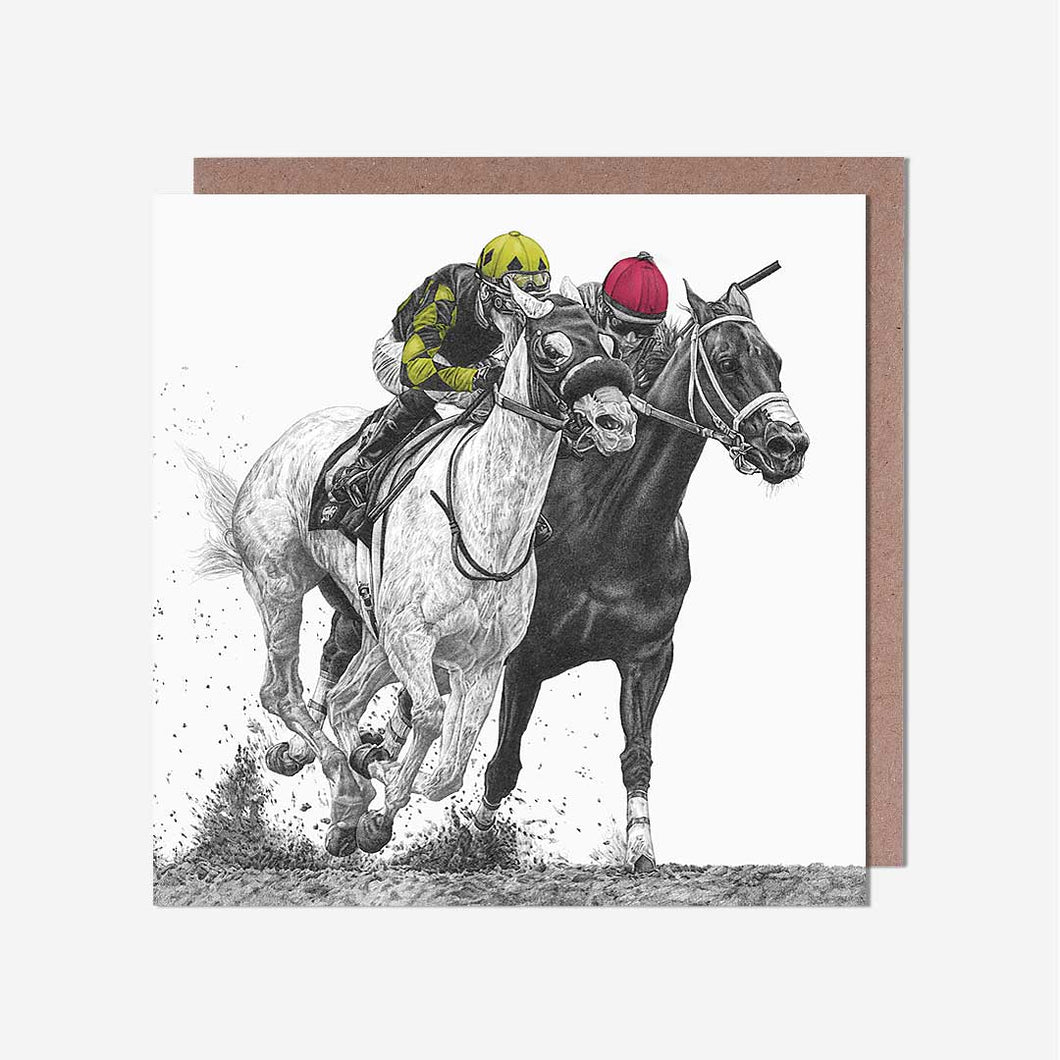Horse Racing Card