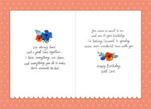 Lovely Girlfriend Birthday Card