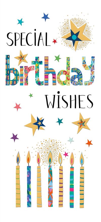Special Birthday Candles Money Wallet