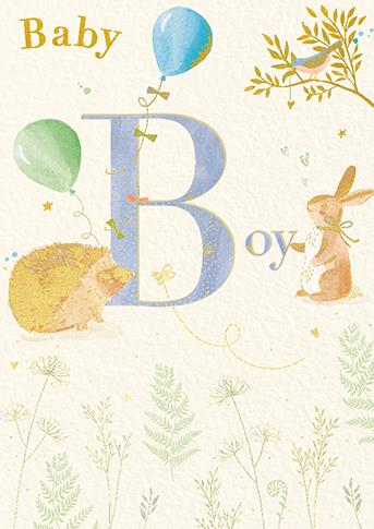 Baby Boy Card