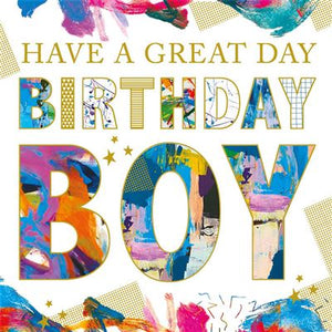 Birthday Boy Birthday Card